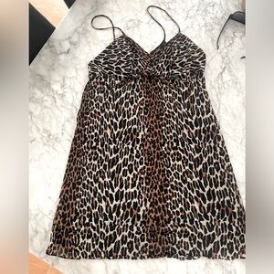 vintage Halloween leopard lingerie or dress